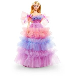 Кукла Barbie Пожелания ко дню рождения, GTJ85 разноцветный