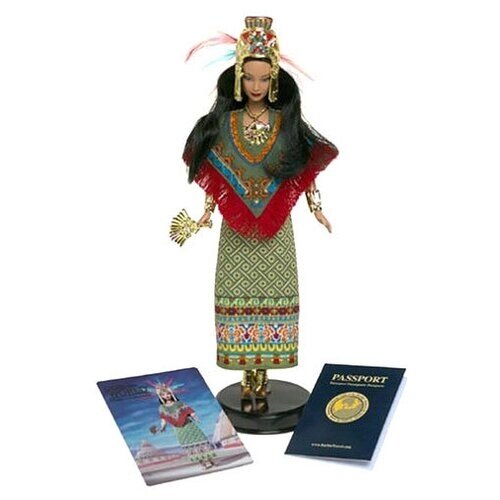 Кукла Barbie Принцесса Древней Мексики, C2203 от компании М.Видео - фото 1