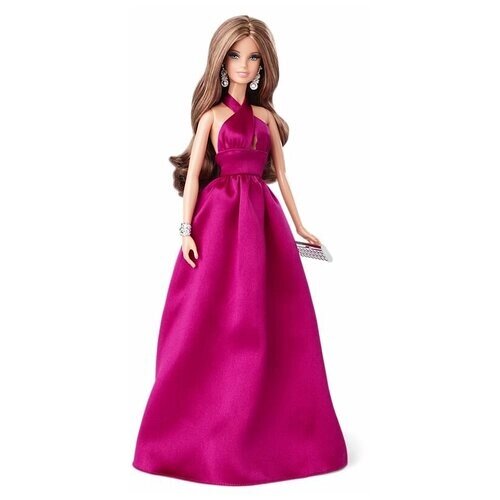 Кукла Barbie Red Carpet Magenta Gown (Барби красная ковровая дорожка пурпурное платье) от компании М.Видео - фото 1