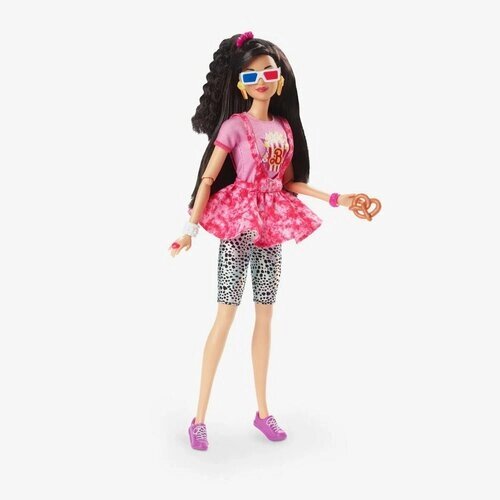 Кукла Barbie Rewind Doll – Movie Night (Барби Перемотка назад - Ночь кино)