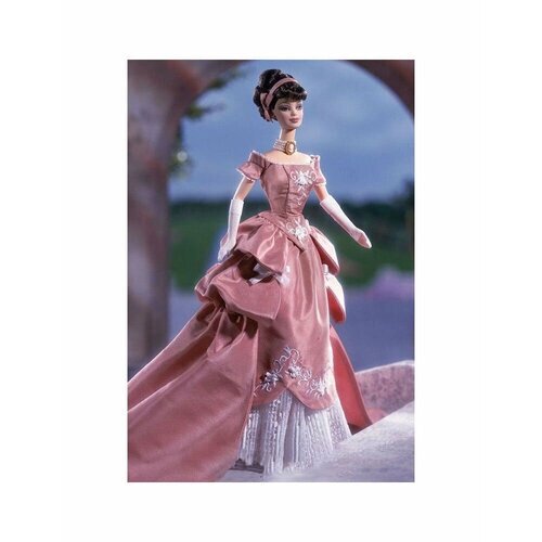 Кукла Barbie Wedgwood England 1759 (Барби Веджвуд Англия 1759 в розовом) от компании М.Видео - фото 1