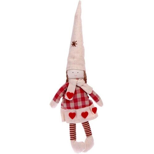 Кукла интерьерная Гномик, длинные ножки, виды микс 1 шт от компании М.Видео - фото 1