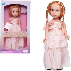Кукла Junfa Ardana Baby в персиковом длинном платье 45 см WJ-21803