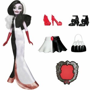 Кукла Круэлла Де Виль Модные Злодейки Disney Villains