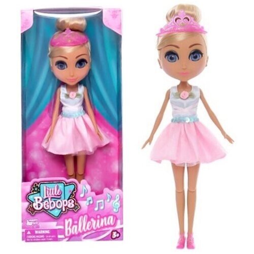 Кукла Little Ballerina Bebops Розовое платье