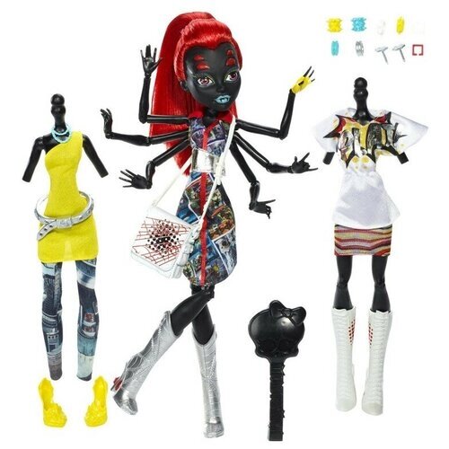 Кукла Monster High Я люблю моду Вайдона Спайдер, 26 см, CBX44 разноцветный от компании М.Видео - фото 1