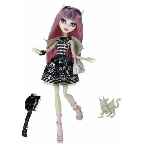 Кукла Рошель Гойл базовая Monster high, Rochelle Goyle Doll Х3650 от компании М.Видео - фото 1