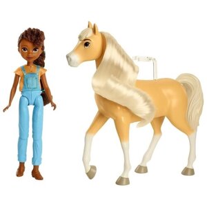 Кукла Spirit с лошадью Прю и Чика Линда, 18 см, GXF22