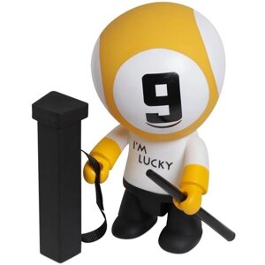Кукла-сувенир бильярдная Turning Point Lucky Doll GKT-Maxi №9 28см