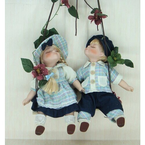 Куклы фарфоровые Мартин и Марта