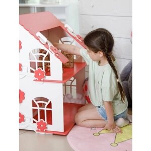Кукольный домик деревянный конструктор дом для кукол