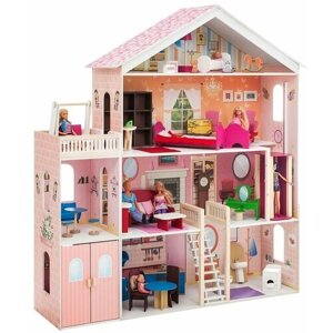 Кукольный домик Мечта (с мебелью), PAREMO