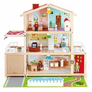 Кукольный семейный особняк, E3405_HP