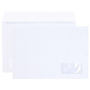 Курт Набор конвертов С4 229 х 324 мм, без подсказа, правое окно, отрывная лента, внутренняя запечатка, 90 г/м2, 10 штук