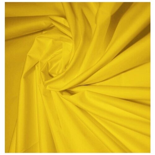 Курточная Ткань для шитья Дюспо Dewspo 240 PU Milky, Текса Вей, плотность 85, ширина 1,5*5, желтый от компании М.Видео - фото 1