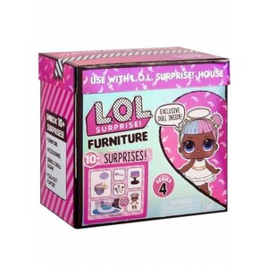 L. O. L. Surprise! Игровой набор с куклой, тележка со сладостями Furniture Sweet Boardwalk (серия 4), L. O. L. Surprise!