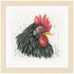 Lanarte Набор для вышивания Black chicken (Чёрная курица) 19 х 19 см (PN-0157489)