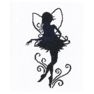 Lanarte Набор для вышивания Cute Little Fairy Silhouette 11.5 х 14 см (PN-0008195)