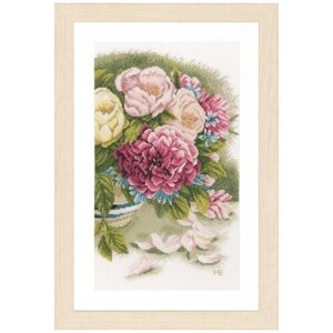 Lanarte Набор для вышивания Peony roses (Пионы) 24 х 37 см (PN-0167126)