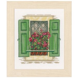 Lanarte Набор для вышивания Window with shutters (Окно со ставнями) 18 х 21 см (PN-0167122)
