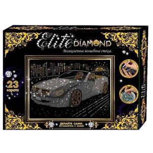 Лапландия Набор алмазной вышивки Картина из страз Elite Diamond Автомобиль (45719)