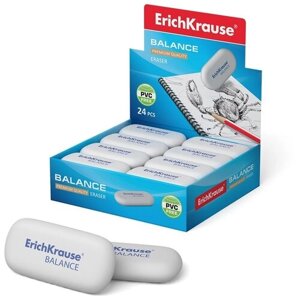 Ластик "ErichKrause" BALANCE Mini 34638 / 24шт в упаковке / ластик / набор 24шт