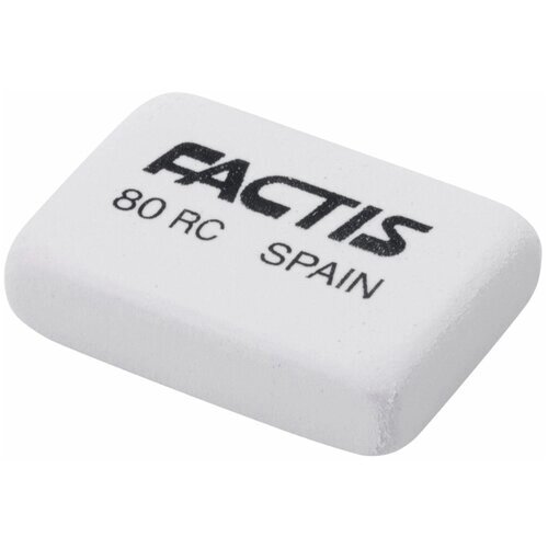 Ластик FACTIS 80 RC (Испания), 28х20х7 мм, белый, прямоугольный, CNF80RC от компании М.Видео - фото 1