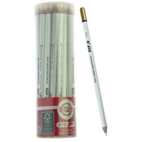 Ластик-карандаш 6312, мягкий, для ретуши и точного стирания от компании М.Видео - фото 1