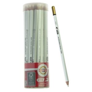 Ластик-карандаш Koh-I-Noor 6312, мягкий, для ретуши и точного стирания. В упаковке: 2