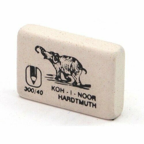 Ластик (KOH-I-NOOR) Elephant 35*20мм каучук арт. 300/40-48. Количество в наборе 24 шт. от компании М.Видео - фото 1
