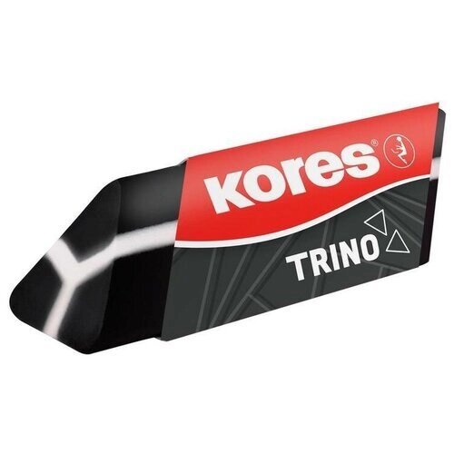 Ластик Kores TRINO треугольный, черный, ПВХ, 40504 от компании М.Видео - фото 1