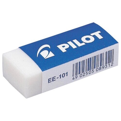 Ластик Pilot, прямоугольный, винил, картонный футляр, 42*18*11мм от компании М.Видео - фото 1