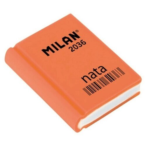 Ластик пластиковый Milan 2036 в форме книжки, цв. в ассорт, 36 шт. от компании М.Видео - фото 1