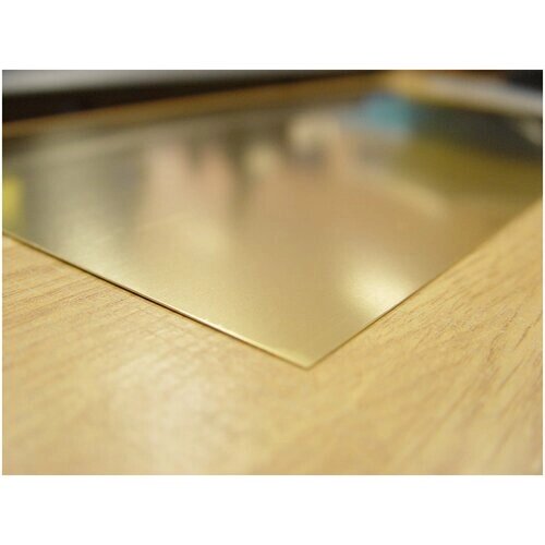 Латунь 0,12 мм, лист 10х25 см KS Precision Metals (США), KS250 от компании М.Видео - фото 1