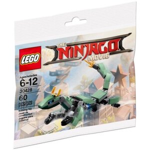 Lego 30428 Ninjago Movie Микро механический дракон Зелёного Ниндзя
