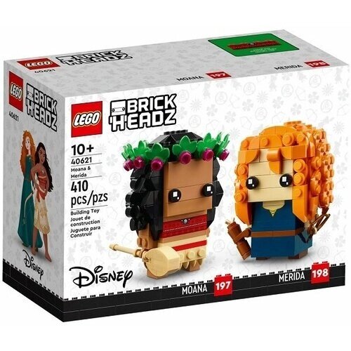 LEGO BrickHeadz 40621 Моана и Мерида от компании М.Видео - фото 1