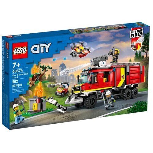 LEGO City 60374 Пожарная машина от компании М.Видео - фото 1