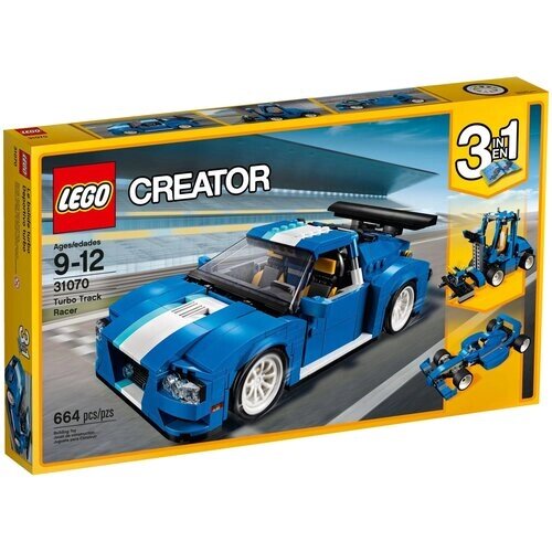 LEGO Creator 31070 Гоночный автомобиль, 664 дет. от компании М.Видео - фото 1