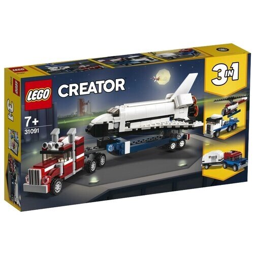 LEGO Creator 31091 Транспортировщик шаттлов, 341 дет. от компании М.Видео - фото 1