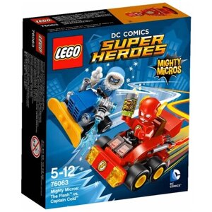 LEGO DC Super Heroes 76063 Капитан Холод против Молнии, 89 дет.