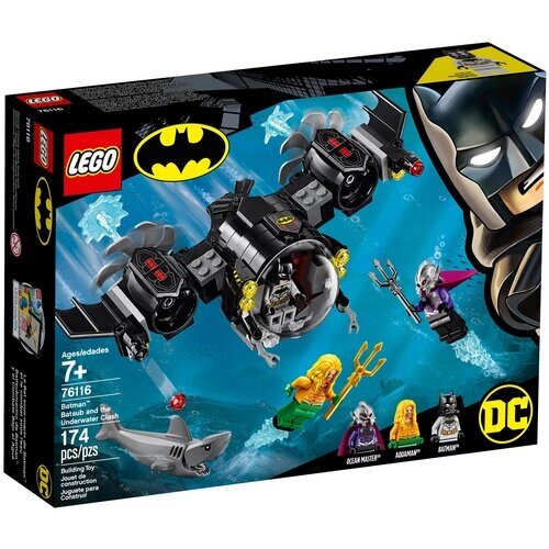 LEGO DC Super Heroes 76116 Подводный бой Бэтмена, 174 дет. от компании М.Видео - фото 1