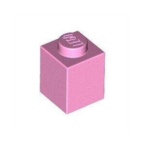 Lego Education 4286050 Кирпичик 1х1 ярко - розовый 50 шт.