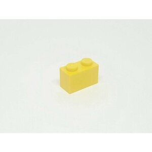 LEGO Кирпич 1 x 2, желтый (3004 / 300424 / 4613966) набор из 50 шт.