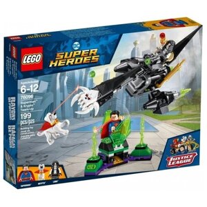 LEGO Конструктор LEGO DC Super Heroes 76096 Супермен и Крипто объединяют усилия