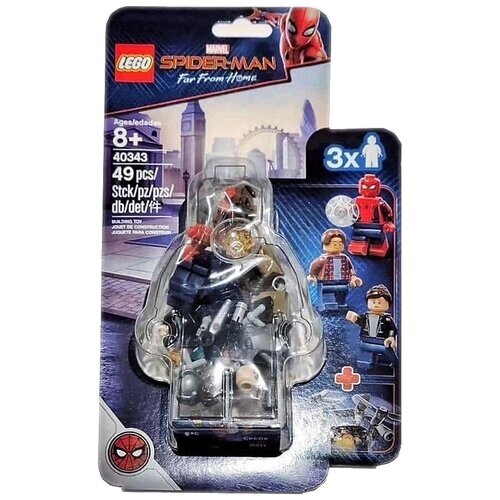 LEGO Marvel Super Heroes 40343 Человек-Паук и ограбление музея, 49 дет. от компании М.Видео - фото 1