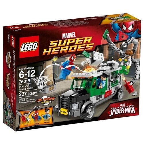 LEGO Marvel Super Heroes 76015 Доктор Октопус: ограбление грузовика, 237 дет. от компании М.Видео - фото 1