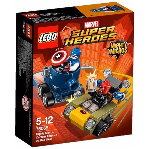 LEGO Marvel Super Heroes 76065 Капитан Америка против Красного Черепа, 95 дет. от компании М.Видео - фото 1