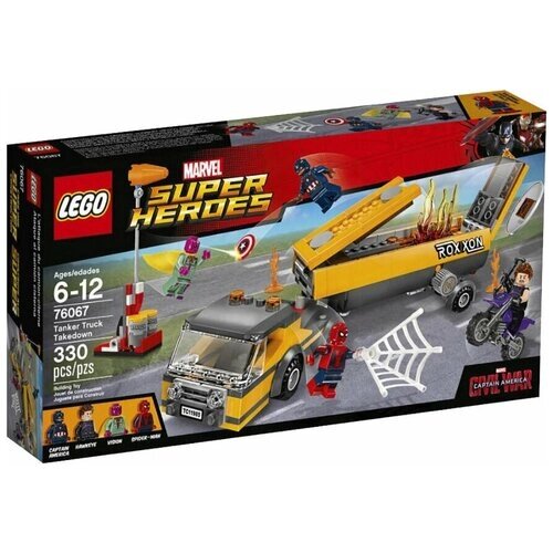 LEGO Marvel Super Heroes 76067 Захват автоцистерны, 330 дет. от компании М.Видео - фото 1