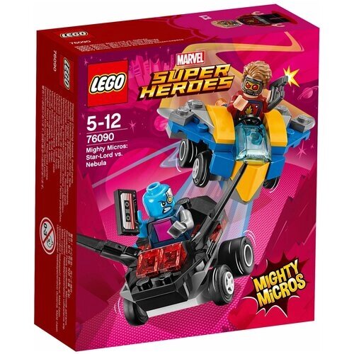LEGO Marvel Super Heroes 76090 Звездный Лорд против Небулы, 86 дет. от компании М.Видео - фото 1