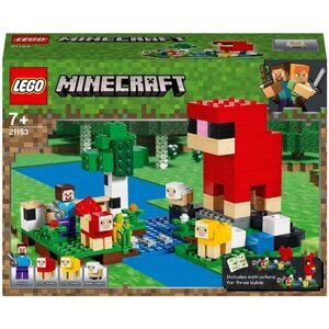 LEGO Minecraft 21153 Шерстяная ферма, 260 дет.